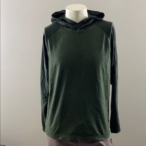 Reebok green lightweight hoodie